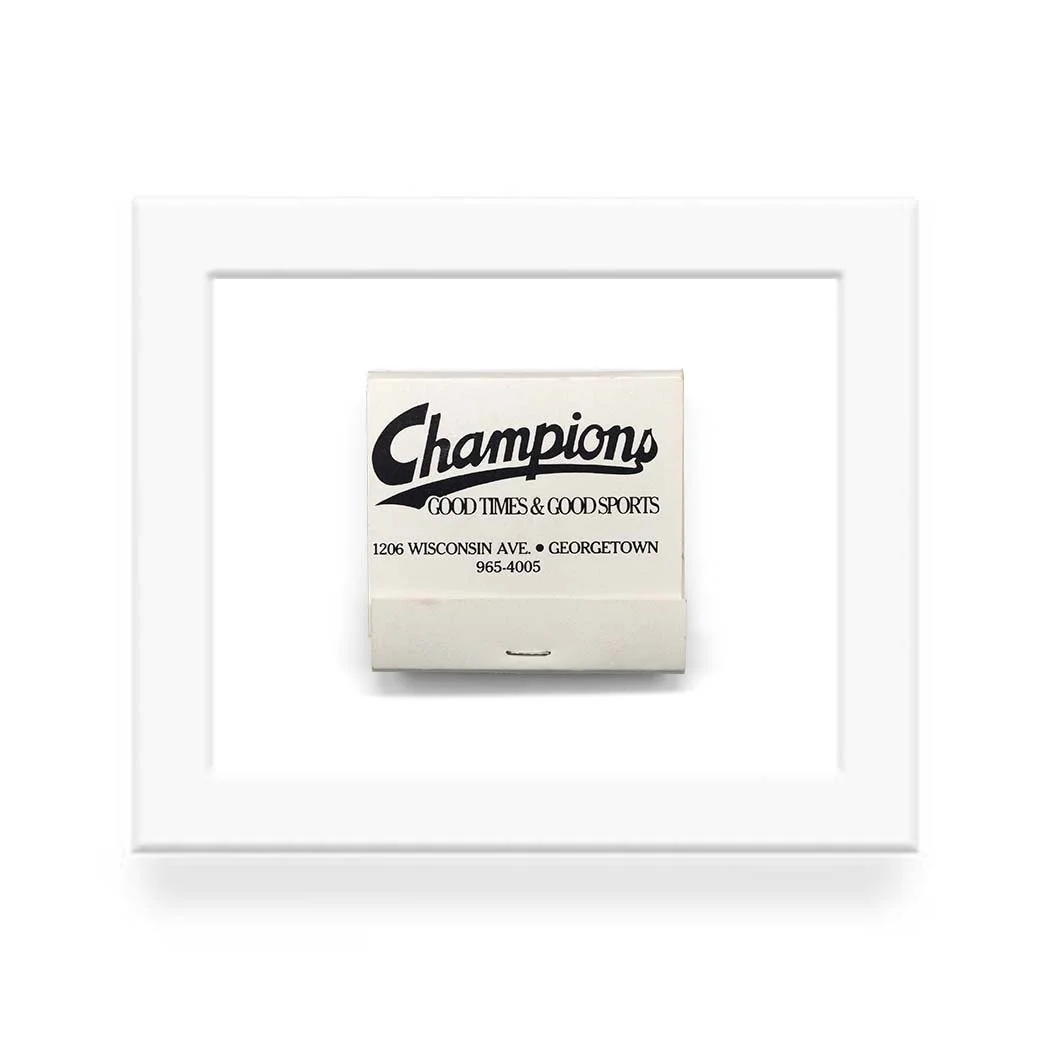 College — Matchbook Diaries Prints from Charles Ryan Clarke — c r c